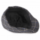 New Style Hat Male British Retro Woolen Beret Casual Plaid