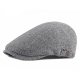 New Style Hat British Retro Cotton And Linen Beret Casual