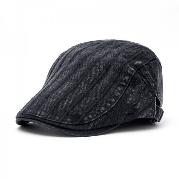 Men's Denim Casual Beret Pure Cotton